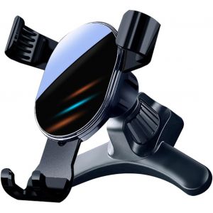 LORANKA-Support pour T&eacute;l&eacute;phone De Voiture, Support De T&eacute;l&eacute;phone De Voiture par Gravit&eacute;, Serrage Automatique Support Universel pour Les Bouches D'a&eacute;ration, Fiable Et Stable Berceau Voiture(Noir) - Neuf