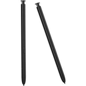 Lot De 2 Stylets De Rechange Pour Samsung Galaxy S23 Ultra Sm-S918b, Sm-S918b/Ds, Sm-S918w, Sm-S918e/Ds 5g &iquest; Toutes Les Versions &iquest; Noir - Neuf