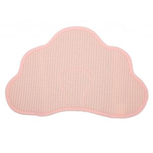 Oreiller Respirant Pour Bebe, Coussin De Couchage Ultra-Fin En Coton Melange, Evacuant L'humidite, Rose - Neuf