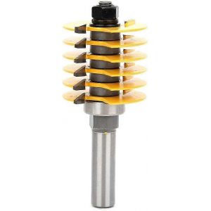 6 M&egrave;che &agrave; aboutage 1/2,ensemble de fraise &agrave; aboutage r&eacute;versible avec roulement,embout &agrave; aboutage (1/2 po - Neuf