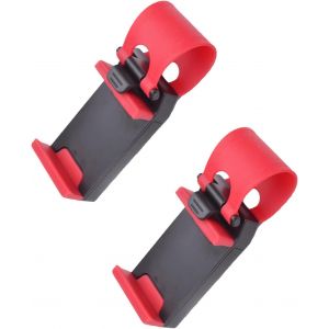 Fghbb-2 Pièces Support Pour Téléphone Portable Support Pour Téléphone Portable Pour Voiture Support Pour Téléphone Portable Pour Volant Support Pour Guidon Support À Pince Support Pour Smartphone - Neuf
