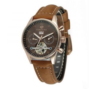 Vintage Femmes Hommes Mécanique Analogique En Cuir De Montre-Bracelet De Sport - Neuf