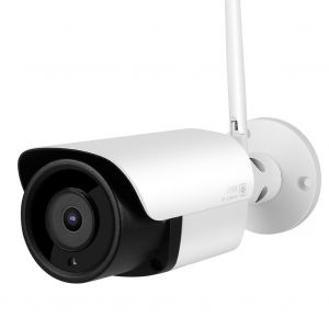 Camera de surveillance sans fil HD 1080p, IR, WIFI, IP66, bidirectionnelle, compatible Onvif, prise US 100-240V - Neuf