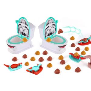 Jeu De Tir Aux Toilettes En Mousse Avec Catapulte Et Cibles Pour Enfants - Jouet Amusant Pour Toute La Famille - Neuf