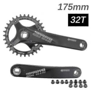 Pedalier Prowheel A Trous Carres Pour Vtt, 104bcd, 170 Mm, 175 Mm, Plateau Deckas, 30 Dents, 32, 34, 36, 38, 40 Dents, 1x, 2x, 1, 2 Vitesses Boris - Neuf
