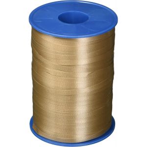 Ruban Paquet Cadeau Taupe, 500 M De Bolduc Pour Emballage, Bolduc Largeur 5 Mm, Accessoire De D&iquest;&iquest;Coration & Bricolage Diy, Ruban D&iquest;&iquest;Coratif Pour Pr&iquest;&iquest;Sents, En Toute Occasion - Neuf