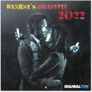 JGD-- Calendrier 2021 2022 Brandalised - 16 Mois | Calendrier Mural, De Septembre 2021 &agrave; D&eacute;cembre 2022 | 30 x 60 cm, 6 langues, Certifi&eacute; FSC - Neuf