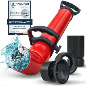 VornixorSarlshopd&eacute;boucheur &agrave; pompe 2L - Pistolet deboucheur canalisation pour un nettoyage efficace des tuyaux - Pompe deboucheur canalisation id&eacute;al pour la cuisine, la salle de bain & les toilettes - Neuf