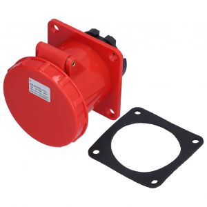 XYONG Connecteur de prise etanche triphase 5 broches 3P+N+E IP67 380415V 63A pour equipement - Neuf