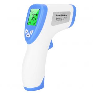 Thermometre Frontal Infrarouge Numerique Sans Contact, Mesure Rapide De La Temperature Corporelle A Domicile - Neuf