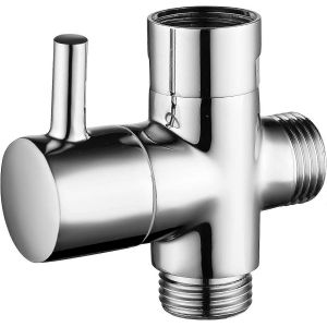 Vanne 3 voies en laiton massif G1 / 2 ""Douchette Composants de douche Robinetterie universelle - Neuf