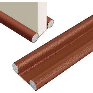 Boudin de Porte Double Face de 96 cm pour Portes,Boudin de Porte r&eacute;glable et insonorisant pour Bas de fen&ecirc;tre (Marron) - Neuf