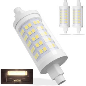 Kal-R7s Led 78mm, Blanc Naturel 4000k 10w Ampoules Led Non Dimmables R7s 1000lm Ac 190-260v, Equivalent 100w Ampoules Halogènes J78 R7s - Neuf