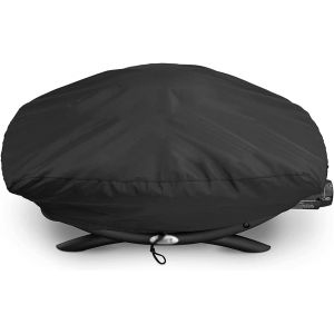 Housse De Protection Imperméable En Polyester 600d Pour Barbecue Weber Q200, Q220, Q240, Q260, Q2000 Et Q2400 (Ne Convient Pas Au Weber Q2200), Anti-Uv - Neuf
