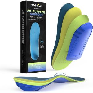 Kalanka-Semelles Orthop&eacute;diques Pieds Creux - Soutien Vo&ucirc;te Plantaire Homme/Femme - Sport, Randonn&eacute;e - Anti-Fatigue & Respirant,Vert (Xl) - Neuf