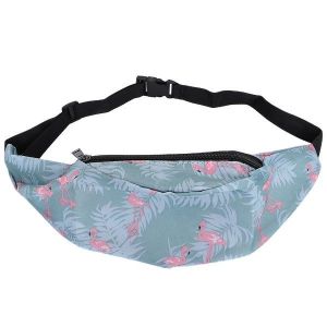 Sac banane &eacute;l&eacute;gant pour femme - Sac banane de sport r&eacute;sistant pour la randonn&eacute;e, la course et les voyages - Bleu ciel - Neuf