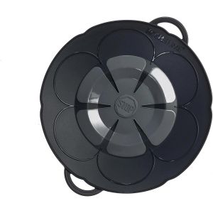KALANKA-Das Original, Silicone Protection de Cuisson pour casseroles et poêles, couvercle micro-ondes, protection anti-éclaboussures et embout vapeur, S,Topfgröße 14-18cm - Neuf