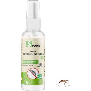 KALANKA-Spray Anti Moustique Tropical 100 Ml Repulsif À Base De Deet Et D¿aloe Vera Protection 12h | Produit Contre Les Piqures De Moustiques Pour Bebe Enfant | Solution Anti Moustique Exterieur Inte - Neuf