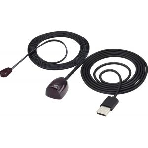 Le câble de réception Infrarouge USB,L'adaptateur de câble d'extension de télécommande Infrarouge,Adapté aux équipements infrarouges tels Que Les climatiseurs et Les téléviseurs.(1.4M) - Neuf