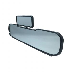 Retroviseur Interieur Rotatif 2 En 1 Grand Angle Pour Voiture - Neuf