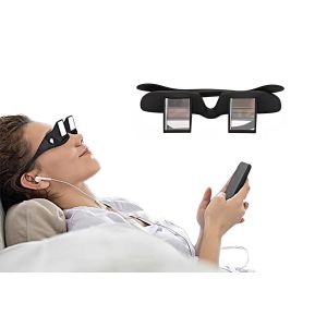 Lunettes &Agrave; Prisme Pour Lire Au Lit - Lunettes Horizontales Pour Un Confort Visuel Optimal - Neuf