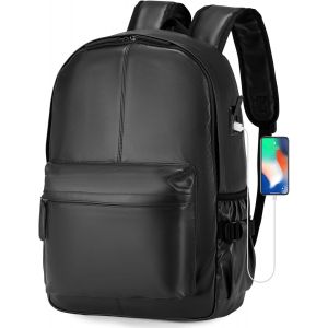 LETNERNY-Sac A Dos Voyage Cabine Avion 40X30X20 Sac A Dos Ordinateur 15.6 Pouces Avec Usb Charging Port Bagage Cabine Transavia Sacs Cabine Avion Impermeable Pour Travail Loisir Moto College Femme Ho - Neuf