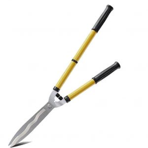 Cisailles à haies télescopique avec 25 à 33 Pouces Lames en Acier au Carbone pour l'Élagage et le Parage des Jardins - Neuf