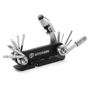 Portable De Bicyclette Outil De R&eacute;paration De Kit, 16-En-1 Multi-Fonction De R&eacute;paration De V&eacute;lo Ensemble Avec Des Pneus Barres De Levier Et De La Cha&icirc;ne De Coupe Pour V&eacute;los De Montagne - Neuf