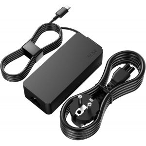 KALANKA-65w USB C Adaptateur Secteur Chargeur pour Ordinateur Portable pour Lenovo ThinkPad Huawei matebook Pro air HP Elitebook Spectre ASUS Acer xiaomi air Chargeur Adaptateur Type C - Neuf
