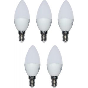 Kalanka-Lot De 5 Ampoules Led E14 4 W 320 Lm Blanc Chaud 3000 K Ampoule &iquest;&iquest; &iquest;&iquest;Conomie D'&iquest;&iquest;Nergie Lampe De Qualit&iquest;&iquest; Sup&iquest;&iquest;Rieure Id&iquest;&iquest;Al Pour Les Pi&iquest;&iquest;Ces &iquest;&iquest; Vivre - Neuf