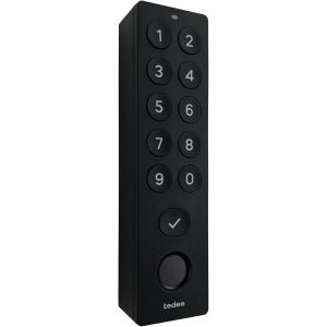 Keypad Pro, Ouvre La Porte Avec L'Empreinte Digitale Ou Le Code Rapidement Et Facilement, Jusqu'À 100 Codes Pin Et 100 Empreintes Digitales, Smart Lock Accessory, Bluetooth[MAT790692] - Neuf