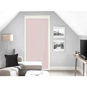 Voile Pour Porte Fenêtre 70x200 Cm Dolly Rose - Neuf