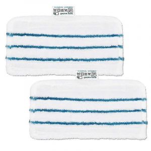 2pcs Mop Pads Pour Noir / decker Vadrouille Fsm1600 1610 1620 1630 Lavable Remplacement Nettoyage Vadrouille Clo - Neuf