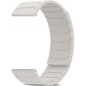 Bracelet Silicone 18mm/20mm/22mm, Bracelets Magnétique, Doux, Confortable, Bracelet Sport, Dégagement Rapide, Bracelet De Montre [18 Mm Starlight] - Neuf