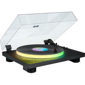Bigben Tourne disque bluetooth avec plateau lumineux PARTYBTTDLIGHT - Neuf