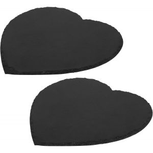 Assiette En Ardoise Naturelle Avec Pieds Antid&eacute;rapants - Neuf