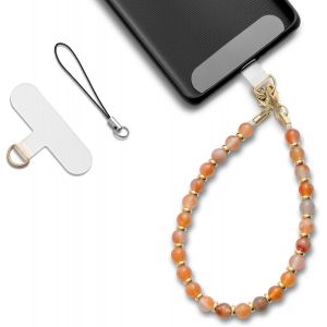Kal-Bracelet Telephone Chaîne De Téléphone Portable, Bijoux De Telephone Lanière De Téléphone Perlée Chaine Telephone Portable, Chaîne De Téléphone Portable Perles - Neuf