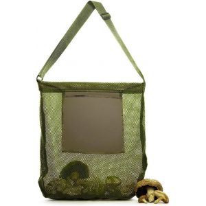 Mushroom Basket Picking Mushroom Bag Mushroom Hunting Bag Foldable Food Search Bag Breathable Mesh Food Search Bag - Neuf