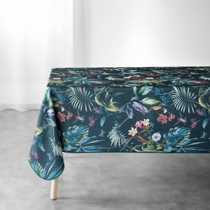 Eryi-, Nappe Rectangle (150 X 240 Cm) Féerie Emeraude, Polyester Imprimé - Neuf