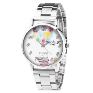 Zhoulianfa F-457-G Montre En Alliage &Agrave; La Mode Montre-Bracelet &Agrave; Quartz &Agrave; Cadran Rond - Neuf