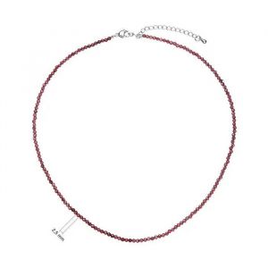 Collier De Perles Avec Grenats Véritables 42012.3 Grenat - Neuf