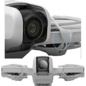 Lot de 2 films de protection d'écran en verre trempé 9H pour objectif d'appareil photo DJI NEO-Accessoires de caméra-Anti-explosion,anti-rayures,anti-bulles - Neuf