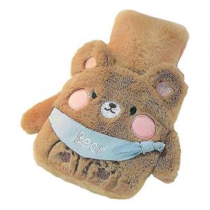 Bouillotte R&eacute;utilisable De 0,5 L Avec Couverture Souple Pour La Chaleur Du Cou Des Mains,Sac Chauffant D'hiver - Neuf