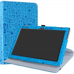 LORANKA-Lenovo Tab4 10 Rotary Coque,360&deg;Rotation Rotatif &eacute;tui avec Rabat Stand Support Housse Coque Couverture pour Lenovo Tab 4 10.1"" 2017 Release(TB-X304) Tablet,Bleu Clair - Neuf