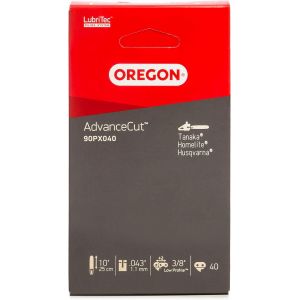 SUBZONAL-90PX040E AdvanceCut Chaîne de Tronçonneuse pour Guide-Chaîne de 10"" (25 cm), 40 Maillons d'Entraînement, Compatibles avec Husqvarna, Makita, Worx, Ryobi et autres - Neuf
