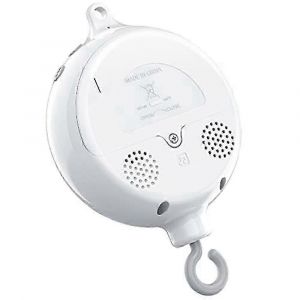Berceau Mobile Moteur B&eacute;b&eacute; Bo&icirc;te &Agrave; Musique Avec 3 Modes Volume R&eacute;glable 12 Berceuses Arr&ecirc;t Automatique Apr&egrave;s 30 Minu - Neuf