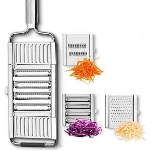 Chenquansarl-Éplucheur 4 En 1 Pour Légumes, Râpe Manuelle Pour Fruits, Carottes, Pommes De Terre Avec Poignée, Outil De Cuisine Multifonction 3 En 1 - Neuf