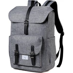 Sac À Dos Homme Femme Grand Antivol Sac A Dos Ordinateur 15,6 Pouces Imperméable Vintage Cartable Garcon Fille Ados Pour Travail Affaire Voyage École - Neuf