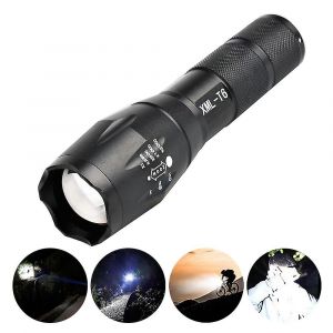 Lampe Torche Rechargeable L2, Lampe Torche Télescopique À Zoom Campi - Neuf