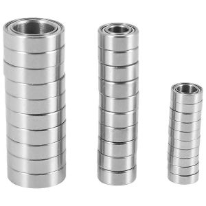 30Pcs Ensemble de roulements &agrave; billes en acier en m&eacute;tal pour voiture ZD Racing DBX-10 1/10 RC - Neuf